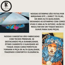 Conjunto Camiseta + Short Moletom Estampado Milano Itália Street Camiseta Malha Linha Premium + Short Mauricinho RT Elev - Camiseta Preta Bermuda Bege - Visão 5