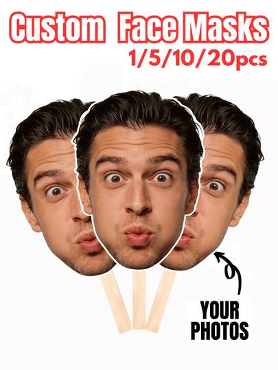 Custom Bachelorette Party, Decor Big Head Face Cutouts, Bridal, Party Props, Fat Head Custom Face Fan, Suitable For Various Parties Such As Birthday Celebrations, Custom Heads On S Stick Face On S Stick, Weekend Barbecues And Cocktail Parties, Convenient For Handmade, Suitable For Christmas, Wedding, Holiday Parties, Surprises For Loved Ones, Birthdays, Adult Parties, Adult Weddings, Weekend Barbecues, Cocktail Parties