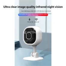 1080P HD Wireless WiFi Home Security Network Surveillance Camera With Night Vision And Two-Way Audio - Multicolor - View 7