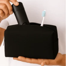 Unisex Travel Toiletry Bag For Personal Hygiene Products - 米色 - 查看 2
