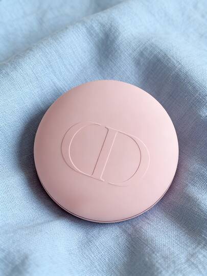 Christian Dior Bolsa de cosméticos de silicona rosa de 15*15cm, bolsa de almacenamiento suave y redonda, bolsa de maquillaje, bolsa para joyas, regalo ideal para novia o esposa en el Día de San Valentín