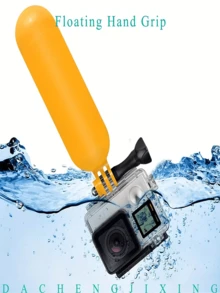 适用于 GoPro Hero 13、12、11、10、9、8、7、6、5、4、3+、2、1 Session 的漂浮式防水独脚架。防丢手持漂浮杆，防水漂浮手柄，适用于运动相机、自拍杆配件，手柄和支架配件套装。适用于水上运动和运动相机。专为户外运动和水下活动设计。多种款式可选。馈赠亲友的绝佳礼物。 - 彩色 - 查看 7