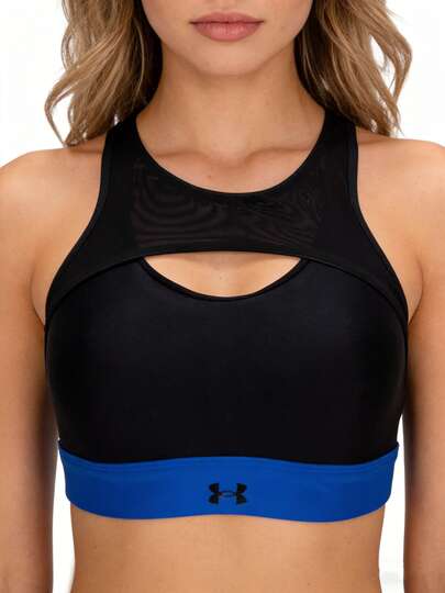 Under Armour Infinity High Novelty Sports Bra, Firm Support, Suitable For Gym, Cycling, Fitness, Women