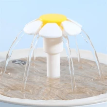 1 Peça Bebedouro Fofo para Gatos Floral - Modelo Flor com Água Circulante, Bomba de Água Cor Aleatória - 1,5L - Visão 5