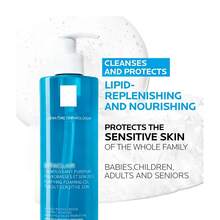 Effaclar calmante idratante y limpiador de aceite de control-- hidratante y de control de aceite, control del aceite y limpieza del acné, suave y no irritante, gel limpiador exfoliante para la piel aceitosa y sensible, 400 ml / 13,5 oz, adecuado para todo tipo de piel - Limpieza profunda - Ver 4