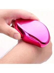 Reusable Nano Glass Depilator, Painless Hair Removal & Exfoliation - Gentle, Alcohol-Free, Crystal Clear Depilation Tool For Legs, Body & Face, Leaves Skin Smooth - Easy To Clean And Store - Multicolor - View 11