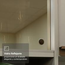 Alacena Gabinete Superior Cocina Madesa Nice 120cm Crema 3 - Beis - Ver 7