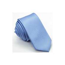 Men's Slim Dress Tie, Casual, For Work, Street, Polyester Accessories 2026 - 淺藍色 - 查看 1