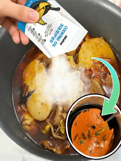 Solidifiant pour huile de cuisson usagée - Gère facilement le traitement des déchets d'huile de cuisine, solidifie diverses huiles et graisses, plus d'essentiels de cuisine pour résoudre facilement les problèmes d'élimination des huiles usagées