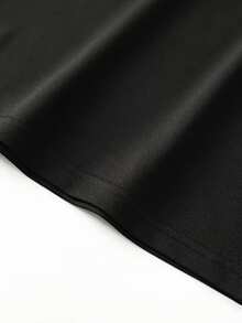 Buon San Valentino, t-shirt da ragazza/ragazza con stampa leopardata e motivo a cuori | 100% puro cotone, design carino e con scritte, maniche corte, scollo rotondo, adatta per attività casual e romantiche. - nero - Visualizzare 6