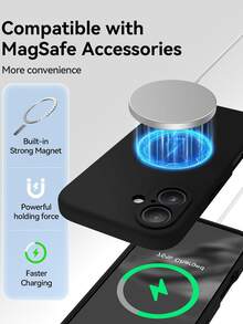 Bộ 2 ốp lưng điện thoại silicon màu đen, chất lượng cao, mỏng, chống sốc, chống trầy xước, cảm giác mềm mại, nhẹ, bền, tương thích với điện thoại Pixel và các dòng điện thoại khác (màu đen). - màu đen - Xem 6