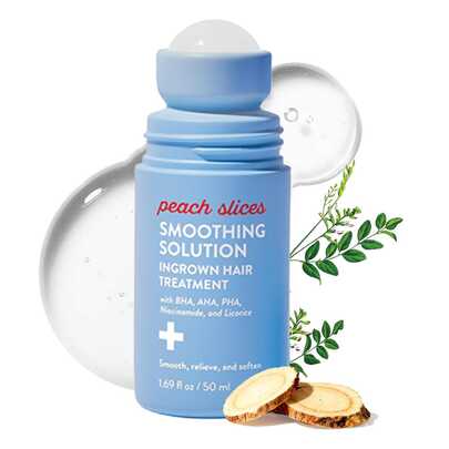 Razor Bump & Ingrown Hair Treatment - Razor Bump Smoothing Solution Ingrown Hair Serum, Razor Bump Ingrown Treatment Hair Face, Armpits,Bikini Area