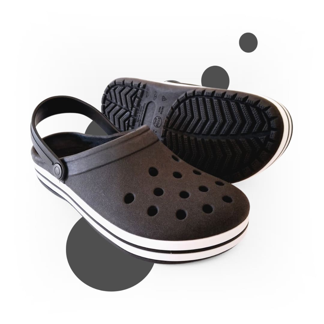 Orthopedic Clasp Unisex Slipper For Adults And Children 2 In 1 – Everyday Style - 黑色 - 查看 1