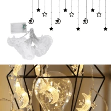 斋月塔套装 - 开斋节及家居装饰，亚克力清真寺几何设计，适用于桌面展示和橱窗陈列，伊斯兰家居装饰 - 星月 - 查看 9