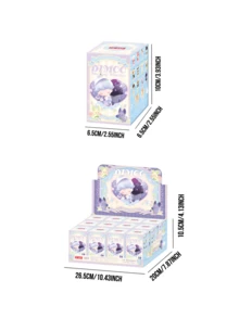 POP MART DIMOO “编织奇迹”系列盲盒收藏品，包含12款普通版+2款隐藏版，梦幻灵感设计，探索梦境与现实的界限，柔和的奇幻与诗意美学，以及如梦似幻的叙事，包含隐藏版“幸运梦”和“招财猫”，是DIMOO粉丝和盲盒收藏家的理想之选。 - 彩色 - 查看 5