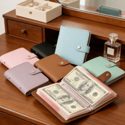 1 pieza Carpeta para efectivo, Conjunto de carpeta y sobres para presupuesto y desafío de ahorro - Bolsas asequibles y multiusos para un transporte fácil y un almacenamiento organizado, perfectas para volver a la escuela o para objetivos de ahorro de dinero, planificador de contabilidad doméstica mensual, pegatinas de sobre de efectivo, sobres de presupuesto, seguimiento del plan de presupuesto semanal y mensual