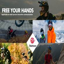 V4 Plus Motorcycle Helmet With Bluetooth Headset, Bluetooth 5.4 Wireless Intercom, Equipped With 800m BT Intercom, 850mAh Battery Capacity, Suitable For 4 Riders To Use Simultaneously - AA - View 10