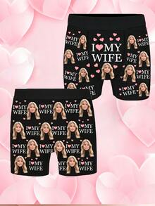 Herren-Slips, personalisierte Unterwäsche, individuelles Geschenk, für Schlafzimmer/Wohnzimmer, für die Familie, Geschenk für ihn - Verschiedenfarbig - Übersicht 6