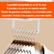 Secadora portátil mejorada con ciclo 3D, secadoras portátiles para departamentos, dormitorios, viajes de negocios, secadora eléctrica con control remoto, modo de doble velocidad, secado. - Tipo de Enchufe A USA (110-127V) - Ver 6
