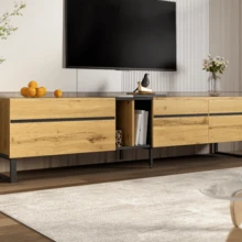 Television Stands & Entertainment Centers - Khaki - View 2