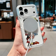 Marvel What The Avengers Superhero Patterned Phone Case Featuring Iconic Character Designs Like Hulk, Thor, And Iron Man. Compatible With IPhone 17, 16, 15, 14, 13, 12, And 11 Pro Models. Made Of TPU With Shockproof Protection. A Perfect Gift For Comic Fans, Birthdays, And Special Occasions. - 無色 - 查看 6