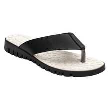 Women's Orthopedic Clog Sandal And Flat Slipper For Heel Spurs And Plantar Fasciitis Original - màu đen - Xem 3