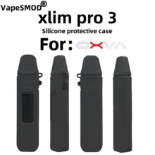 VapeSMOD Silicone Case For OXVA XLIM Pro 3, Liquid Silicone Textured Design, Soft, Full Coverage Anti-Slip Protective Cover, Shockproof, Suitable For Festivals, Celebrations, Occasions, Seasons, Gift For Friends