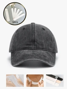 复古水洗可调节棒球帽,男女通用,适合所有季节,春、夏、秋、冬皆宜,是情人节、婚礼、圣诞节、返校季、父亲节、户外运动旅行的理想之选,防晒效果极佳,是送给男士和女士的必备礼物。小众可定制卡车帽,黑色、粉色、紫色、黄色可选。休闲帽饰,男士帽子。 - 淺灰色 - 查看 14