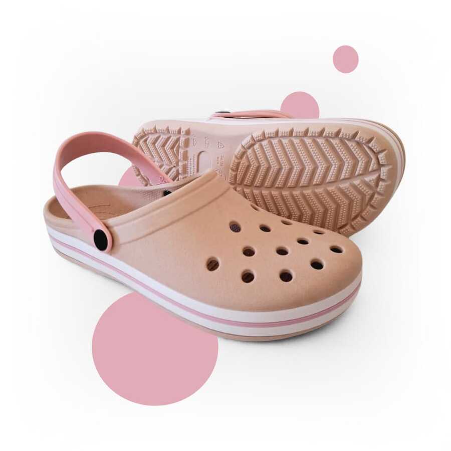 Orthopedic Clasp Unisex Slipper For Adults And Children 2 In 1 – Everyday Style - 裸色/粉紅色BB霜 - 查看 1