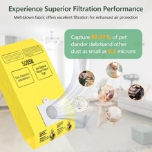 Canister Vacuum Cleaner Bags Compatible With Ken More C/Q Models 5055, 50555, 50557, 50558 And C-5, C-18, 53292, 200 Series, 400 Series, 600 Series, 700 Series, 800 Series Vacuum Cleaners - Multicolor - View 5