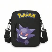 Peach Tree Fashionable Minimalist Solid Color Small Crossbody Bag, Daily Versatile Casual Nylon Lightweight Water-Resistant Shoulder Bag, Sports Bag,Pokemon,Pikachu,1pc Cross Print Vacation Travel Christmas Holiday Thanksgiving Outdoor Portable Sling Bag Summer Back To School Summer Bag Spring Break Bag - Multicolor - View 51