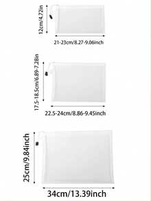 10/5件装多用途收纳袋 - 布艺收纳袋，可折叠收纳袋，适用于婴儿房、抽屉收纳，适合存放玩具、文件和文具 - 必备家居及儿童房配件，日托玩具收纳 - 新生儿礼物，返校必备 - 学校文件、学习用品、文具收纳袋，情人节礼物，透气婴儿服装收纳袋。 - 彩色 - 查看 3