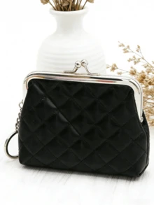 New Women's Wallet; Small Women's PU Coin Purse Key Card Holder Wallet. - Multicolor - View 5