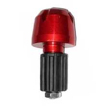Universal Handlebar Weight For Motorcycles And Scooters With Red Anodized Finish, Anti-Vibration And Easy Installation - 1 Unidad de Peso de Manillar Rojo Modelo B - Ver 3