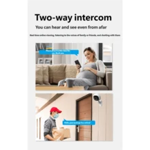 1080P HD Wireless WiFi Home Security Network Surveillance Camera With Night Vision And Two-Way Audio - Multicolor - View 4