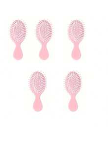 2pcs Macaron Mini Cute Toothbrush, Portable Travel Wet & Dry Air Cushion Toothbrush, Suitable For Daily Travel And Outdoor Use, Children And Girls Hair Brush, Gift For Girls, Back To School, Graduation, Gifts For Mom And Friends, Travel, Work, School - Multicolor - View 11