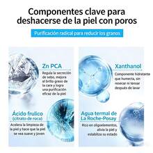 Effaclar calmante idratante y limpiador de aceite de control-- hidratante y de control de aceite, control del aceite y limpieza del acné, suave y no irritante, gel limpiador exfoliante para la piel aceitosa y sensible, 400 ml / 13,5 oz, adecuado para todo tipo de piel - Limpieza profunda - Ver 9