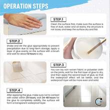 多用途透明防水密封胶 - 耐热/耐寒密封胶，适用于屋顶、浴室 - MA 001 - 查看 6