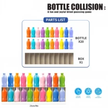 Bộ trò chơi ghép hình chai lọ 21 món vui nhộn, đồ chơi rèn luyện trí nhớ và tư duy logic cho trẻ em, trò chơi giáo dục trên bàn cờ, món quà hoàn hảo. - Nhiều màu - Xem 3