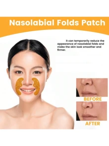 30/10pcs Smile Line Patches, Alcohol-Free, Suitable For All Skin Types, Adult Care, Lifting & Skincare Tool, Facial Care, Beautician Supplies, Massage, Facial Massage Tool, Facial Roller - Multicolor - View 3