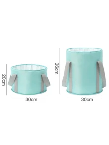 Deep Foot Soaking Bag For Calves, Temperature Controlled, Travel Friendly, No Power Needed Portable Home Foot Spa Tub, Insulated Foldable Foot Soaking Basin For Dormitory Use Foot Bath Home Care Essential For Men & Women Foldable Foot Bath Tub - Multicolor - View 8