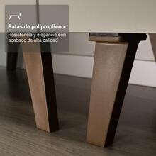 Gabinete Bajo Cocina Madesa Nice 40cm Con Encimera y Pies C1 - Beis - Ver 9