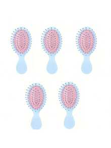 2pcs Macaron Mini Cute Toothbrush, Portable Travel Wet & Dry Air Cushion Toothbrush, Suitable For Daily Travel And Outdoor Use, Children And Girls Hair Brush, Gift For Girls, Back To School, Graduation, Gifts For Mom And Friends, Travel, Work, School - Multicolor - View 14