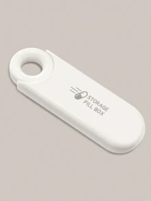 1个颜色匹配的迷你便携式防水防潮药盒，3格收纳盒，商务旅行药品分装盒，非常适合海滩、暑假、返校等场合。 - 彩色 - 查看 17