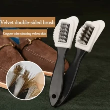 New Suede Boots, Faux Fur Sneaker Brush, Suede Cleaning Brush, Leather Lining Sneaker Cleaner - Multicolor - View 1