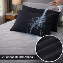 AMOROSA Pillowcases & Shams - 黑色 - 查看 1