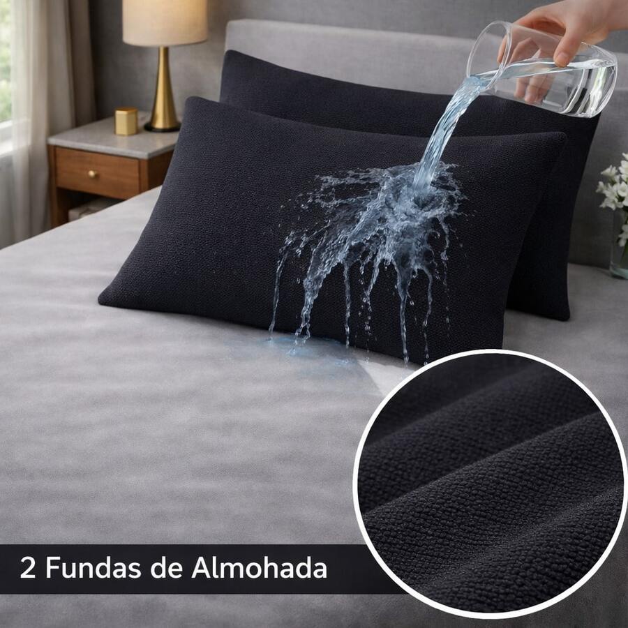 AMOROSA Pillowcases & Shams - 黑色 - 查看 1
