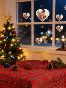 60-1000pcs Customized Waterproof Stickers, Personalized Stickers, Logo Stickers, Business Stickers, Labels, Mailing Labels, Wedding Stickers, Party Stickers, Birthday Stickers, Halloween Stickers, Christmas Stickers, Independence Day Stickers, Thanksgiving Stickers, Waterproof Adhesive Suitable For Wedding, Housewarming, School, Home, Kitchen, Bathroom, Bedroom, Tea Room, Office - Valentine's Day - Heart Shape - View 7