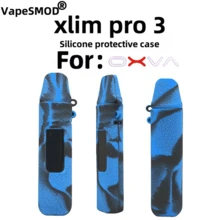 VapeSMOD Silicone Case For OXVA XLIM Pro 3, Liquid Silicone Textured Design, Soft, Full Coverage Anti-Slip Protective Cover, Shockproof, Suitable For Festivals, Celebrations, Occasions, Seasons, Gift For Friends