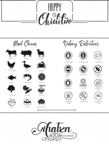 1张定制婚礼席位卡 - 可编辑桌号卡 | 现代简约设计，黑白配色，心形图案，可定制首字母 | 适用于婚礼、活动、派对等场合 | 9*10厘米，铜版纸 | 可选1张或10张套装 | 招待会理想之选 - 款式2 - 查看 6